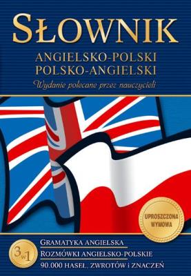 Słownik ang-pol-ang 3w1 90000 haseł+gram. BR GREG. Autor: Agnieszka Markiewicz, Geraldina Półtorak, Olga Ra. SmakLiter.pl Okładka książki Słownik ang-pol-ang 3w1 90000 haseł+gram. BR GREG