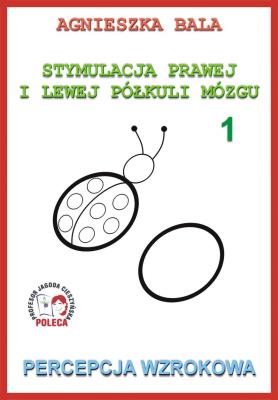 Okładka książki Stymulacja prawej i lewej półkuli 1. Percepcja wz.