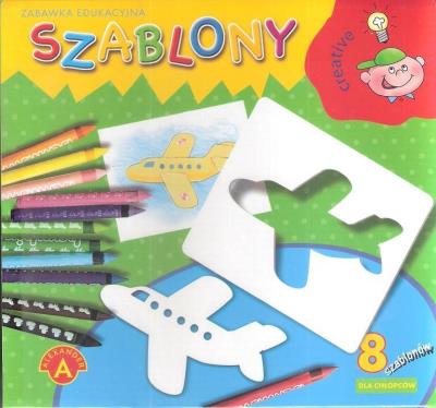 Okładka książki Szablony dla chłopców ALEX