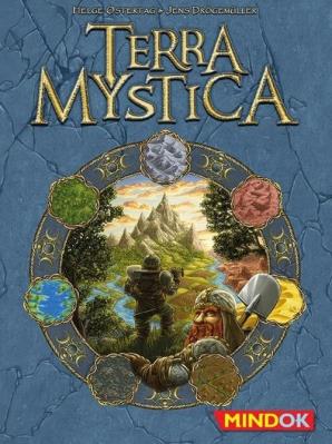 Terra Mystica. Autor: Ostertag Helge, Drogemuller Jens. SmakLiter.pl Okładka książki Terra Mystica