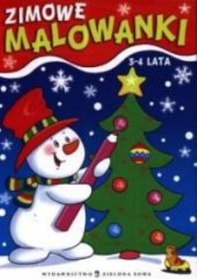 Okładka książki Zimowe malowanki 3-4 lata 2012