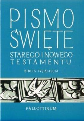 Biblia Tysiąclecia - format oazowy z nacięciami. Autor:   Praca zbiorowa. SmakLiter.pl Okładka książki Biblia Tysiąclecia - format oazowy z nacięciami
