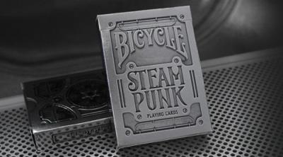 Bicycle SILVER STEAMPUNK PREMIUM. Autor: Bicycle. SmakLiter.pl Okładka książki Bicycle SILVER STEAMPUNK PREMIUM