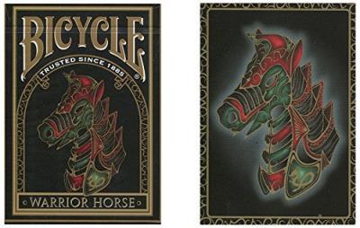 Bicycle WARRIOR HORSE. Autor: Bicycle. SmakLiter.pl Okładka książki Bicycle WARRIOR HORSE