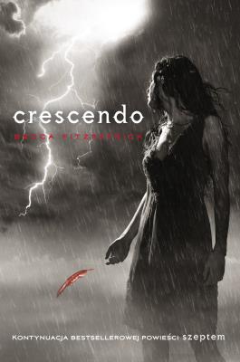 Crescendo BR. Autor: Becca Fitzpatrick. SmakLiter.pl Okładka książki Crescendo BR