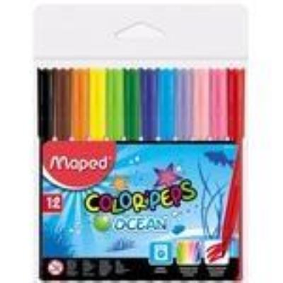 Opakowanie Flamastry Colorpeps Ocean 12 kolorów MAPED
