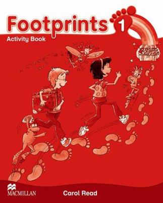Footprints 1 WB MACMILLAN. Autor: Carol Read. SmakLiter.pl Okładka książki Footprints 1 WB MACMILLAN