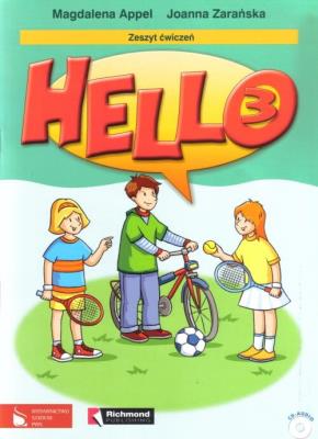 Hello! 3 WB w.2010 PWN. Autor: Appel Magdalena, Zarańska Joanna. SmakLiter.pl Okładka książki Hello! 3 WB w.2010 PWN