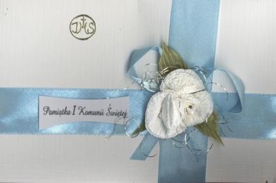 Okładka książki Karnet komunijny B6 mix wzorów