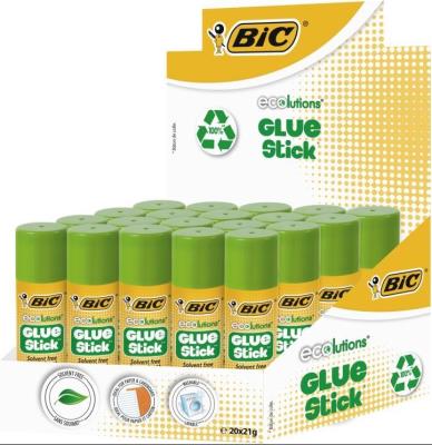 Opakowanie Klej ECOlutions Glue Stic 21g  (20 szt.) BIC