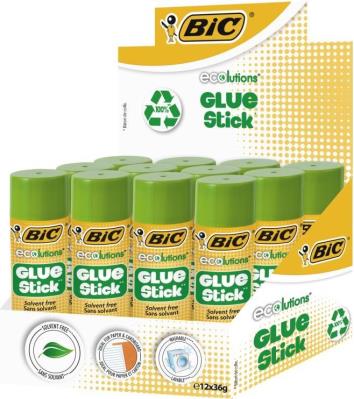 Opakowanie Klej ECOlutions Glue Stic 36g (12 szt.) BIC