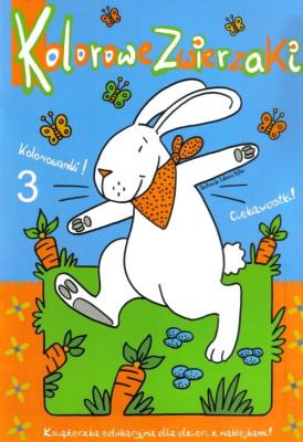 Okładka książki Kolorowe zwierzaki cz. 3
