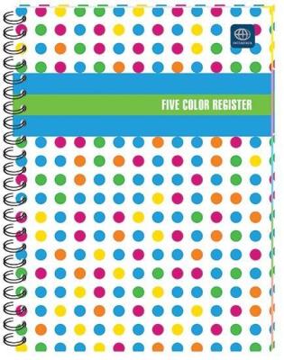 Opakowanie Kołozeszyt B5/160K kratka 5 kol registrów (5szt)