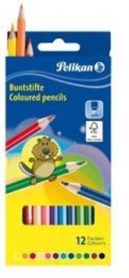 Okładka książki Kredki drewniane K 12 kolorów BL