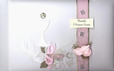 Okładka książki Książeczka Komunijna A4 mix wzorów