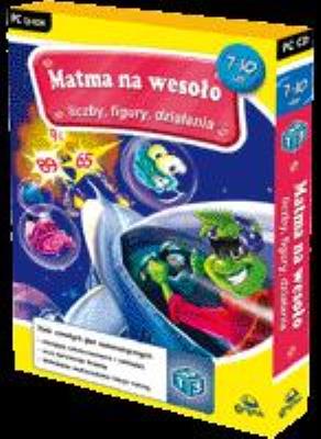 Matma na wesoło - Liczby, figury, działania (CD). Autor: L.K.AVALON. SmakLiter.pl Okładka książki Matma na wesoło - Liczby, figury, działania (CD)