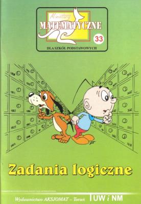 Okładka książki Miniatury matematyczne 33 - Zadania logiczne