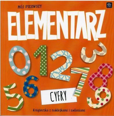 Okładka książki Mój pierwszy elementarz Cyfry