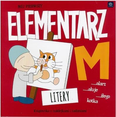 Okładka książki Mój pierwszy elementarz Litery