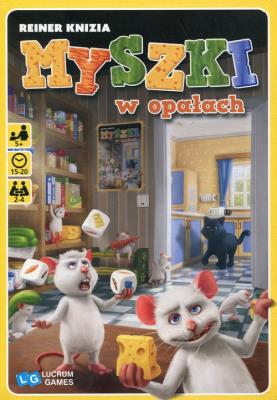 Myszki w opałach. Wydawca: Lucrum Games. SmakLiter.pl Opakowanie Myszki w opałach