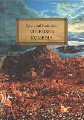 Nie-Boska Komedia z oprac. okleina GREG. Autor: Zygmunt Krasiński. SmakLiter.pl Okładka książki Nie-Boska Komedia z oprac. okleina GREG