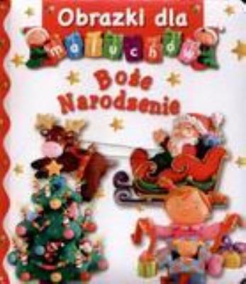 Okładka książki Obrazki dla maluchów - Boże Narodzenie