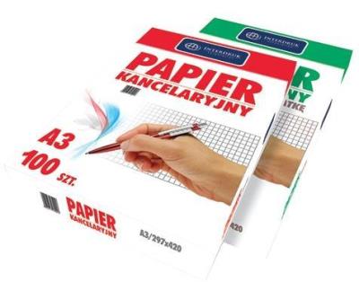 Opakowanie Papier kancelaryjny A3/100K kratka