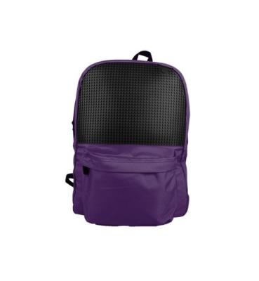 Plecak miejski fioletowo czarny. Wydawca: Pixelbags. SmakLiter.pl Opakowanie Plecak miejski fioletowo czarny
