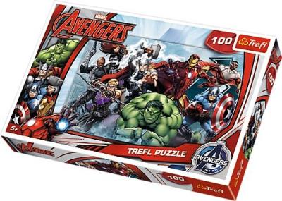 Okładka książki Puzzle Avengers 100 Do ataku