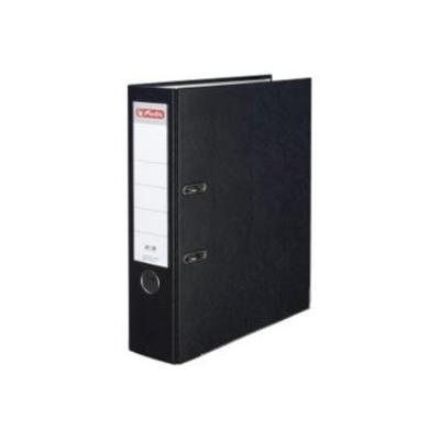 Okładka książki Segregator A4 8cm PP czarny Q file
