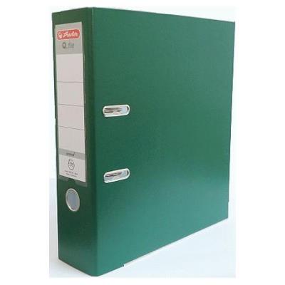 Okładka książki Segregator A4 8cm PP zielony Q file