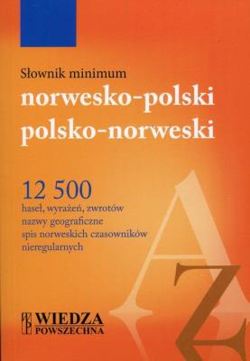 Słownik minimum norwesko-polski polsko-norweski. Autor:   Praca zbiorowa. SmakLiter.pl Okładka książki Słownik minimum norwesko-polski polsko-norweski