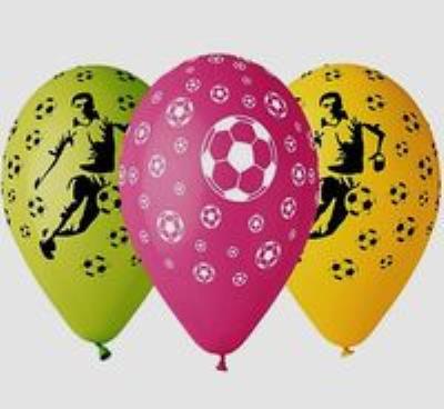 Opakowanie Balony Premium Piłkarze 5 sztuk