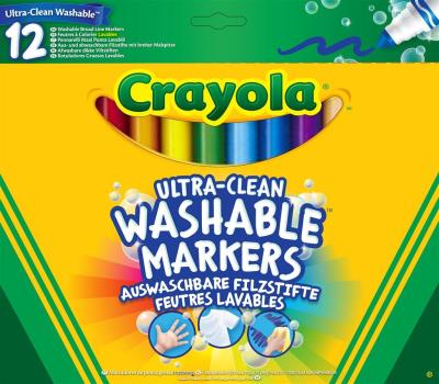 Flamastry super spieralne 12 sztuk. Wydawca: Crayola. SmakLiter.pl Opakowanie Flamastry super spieralne 12 sztuk
