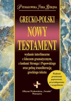 Okładka książki Grecko-polski Nowy Testament wydanie interlinearne z kodami gramatycznymi