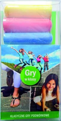 Okładka książki Klasyczne gry podwórkowe. Gry w klasy