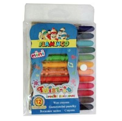 Opakowanie Kredki 12 kolorów Twist-it mini
