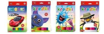 Opakowanie Kredki ołówkowe 12 kolorów Jumbo