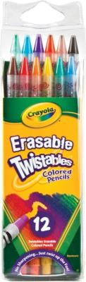Kredki ołówkowe Twistables 12 sztuk. Wydawca: Crayola. SmakLiter.pl Opakowanie Kredki ołówkowe Twistables 12 sztuk