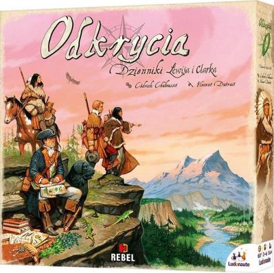 Okładka książki Odkrycia Dzienniki Lewisa i Clarka