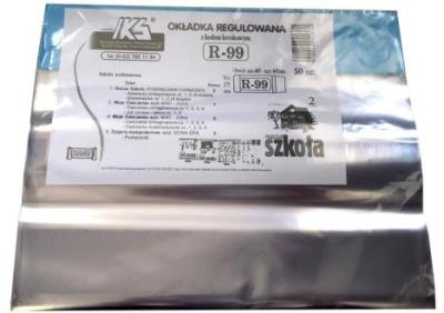 Okładka książki OKŁADKI NA KSIĄŻKI REGULOWANE R99 - IKS /50/