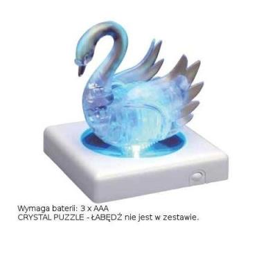 Podstawka dekoracyjna LED Crystal Puzzle. Wydawca: Bard Centrum Gier. SmakLiter.pl Opakowanie Podstawka dekoracyjna LED Crystal Puzzle