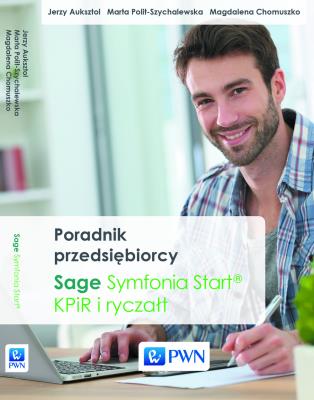 Okładka książki Poradnik przedsiębiorcy. Sage Symfonia Start. KPiR i ryczałt