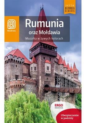 Rumunia oraz Mołdawia Mozaika w żywych kolorach. Autor: Opracowanie zbiorowe. SmakLiter.pl Okładka książki Rumunia oraz Mołdawia Mozaika w żywych kolorach