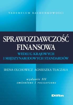 Okładka książki Sprawozdawczość finansowa według krajowych i międzynarodowych standardów