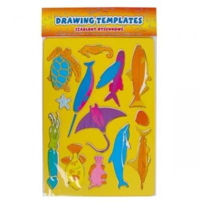 Opakowanie Szablon plastikowy ryby