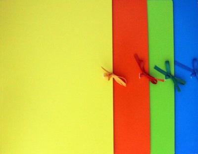 Opakowanie Teczka wiązana A4+Fluo mix kolorów (10szt)