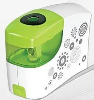 Okładka książki Temperówka na baterie zielono-biała