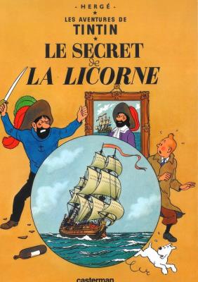 Okładka książki Tintin Le Secret de La Licorne