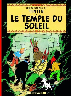 Okładka książki Tintin Le Temple du soleil